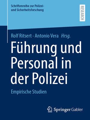 cover image of Führung und Personal in der Polizei